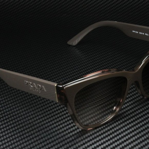 NEW Prada Brown Gradient 53mm Women\'s Sunglasses